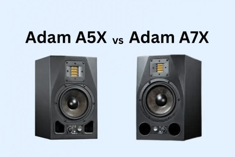 Adam A5X vs A7X